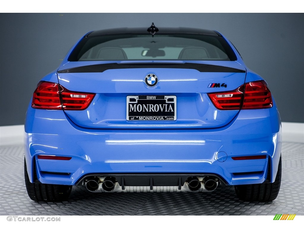 2017 M4 Coupe - Yas Marina Blue Metallic / Carbonstructure Anthracite/Black photo #4