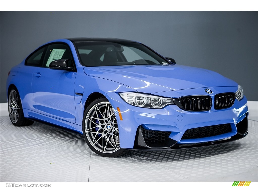 Yas Marina Blue Metallic 2017 BMW M4 Coupe Exterior Photo #116761372
