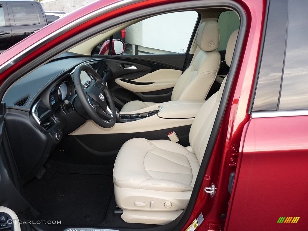 2017 Envision Essence AWD - Chili Red Metallic / Light Neutral photo #6