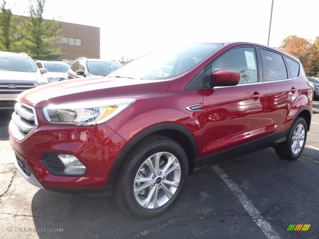 2017 Escape SE 4WD - Ruby Red / Charcoal Black photo #4
