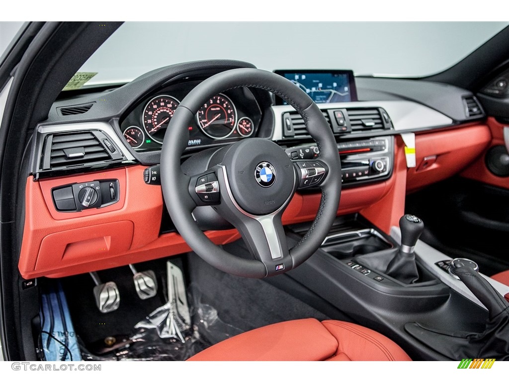 Coral Red Interior 2017 BMW 4 Series 440i Coupe Photo #116761558