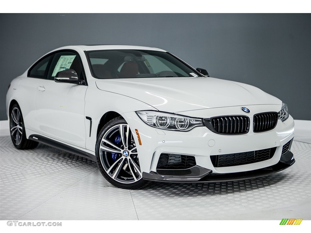 Alpine White 2017 BMW 4 Series 440i Coupe Exterior Photo #116761720