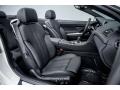 Black 2017 BMW 6 Series 640i Convertible Interior Color