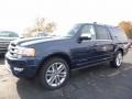 2017 Blue Jeans Ford Expedition Platinum 4x4  photo #4