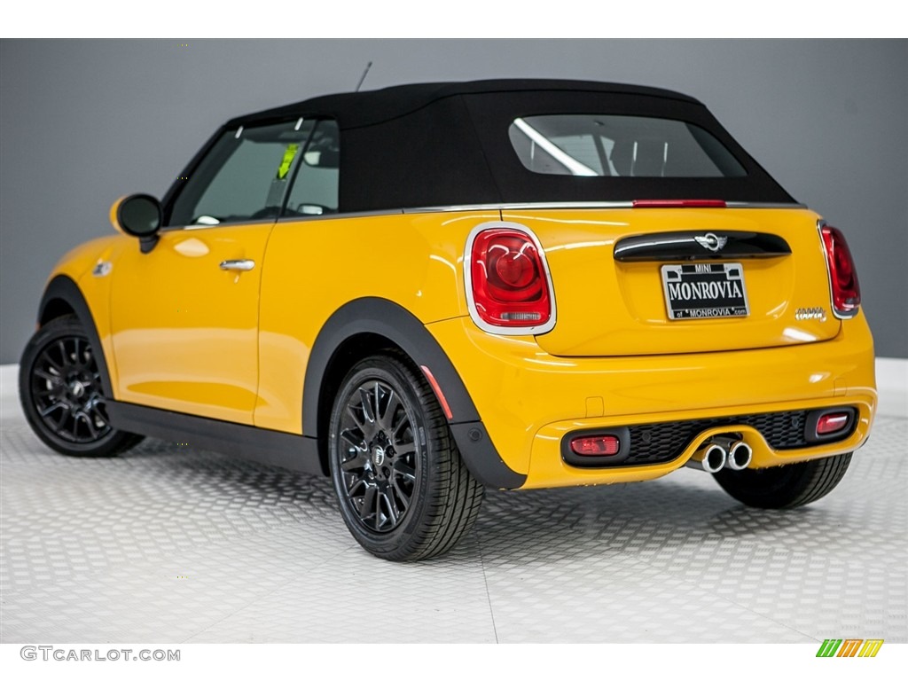 2017 Convertible Cooper S - Volcanic Orange / Carbon Black photo #3
