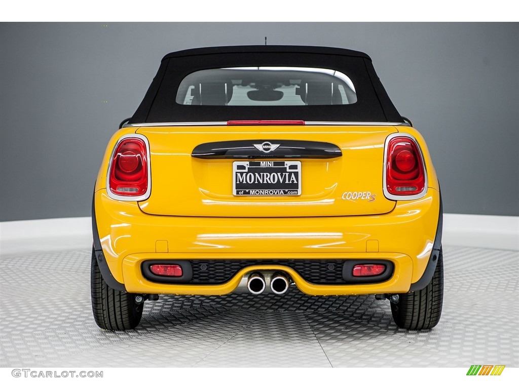 2017 Convertible Cooper S - Volcanic Orange / Carbon Black photo #4