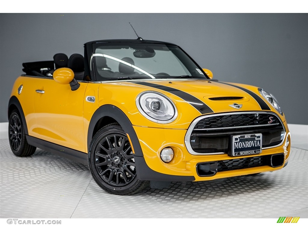 2017 Convertible Cooper S - Volcanic Orange / Carbon Black photo #12