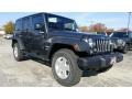 2017 Granite Crystal Metallic Jeep Wrangler Unlimited Sport 4x4  photo #1