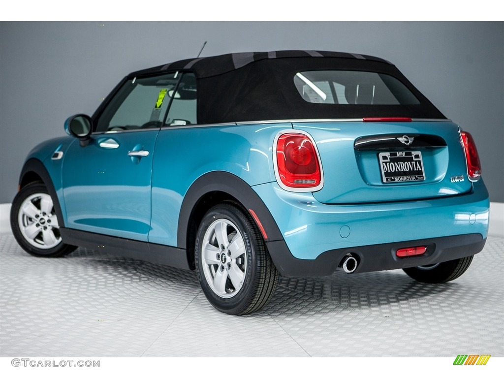 Caribbean Aqua 2017 Mini Convertible Cooper Exterior Photo #116762737