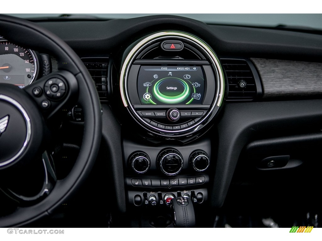 2017 Mini Convertible Cooper Carbon Black Dashboard Photo #116762779