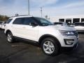 2017 White Platinum Ford Explorer XLT 4WD  photo #1