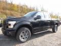 2016 Shadow Black Ford F150 XLT SuperCab 4x4  photo #4