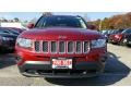 2017 Deep Cherry Red Crystal Pearl Jeep Compass High Altitude 4x4  photo #2