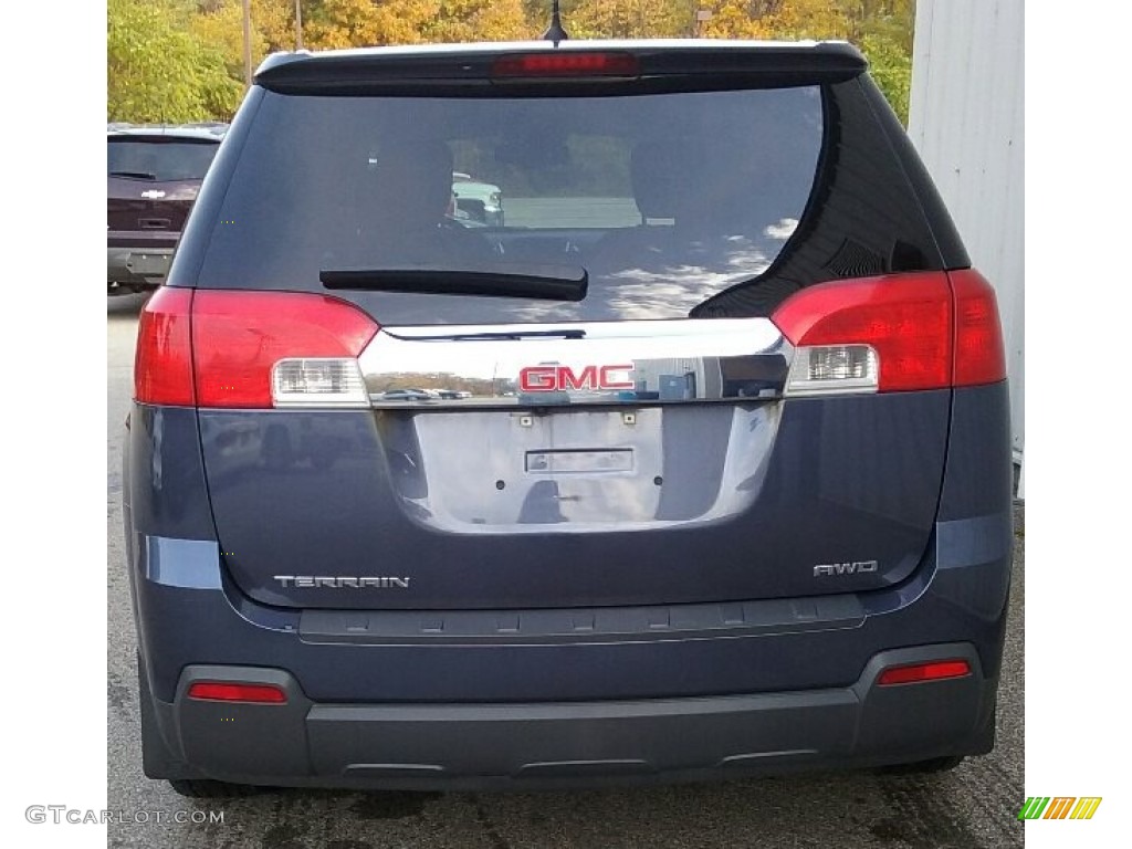 2014 Terrain SLE AWD - Atlantis Blue Metallic / Jet Black photo #6