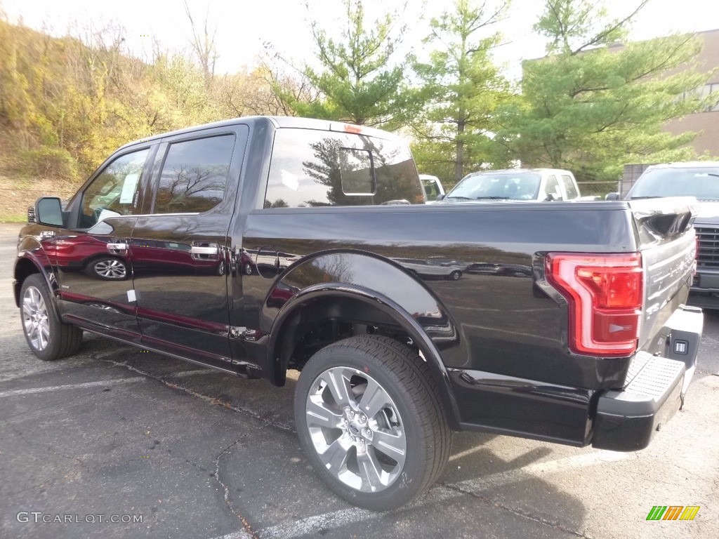 2016 F150 Limited SuperCrew 4x4 - Shadow Black / Limited Mojave photo #3