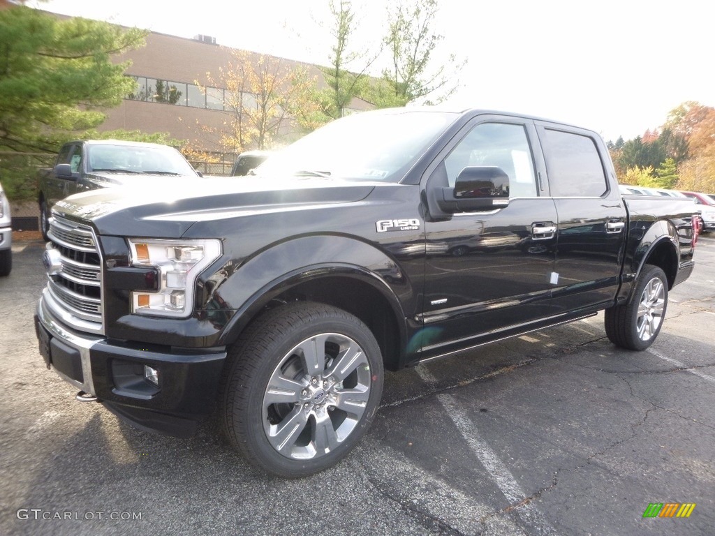 2016 F150 Limited SuperCrew 4x4 - Shadow Black / Limited Mojave photo #4