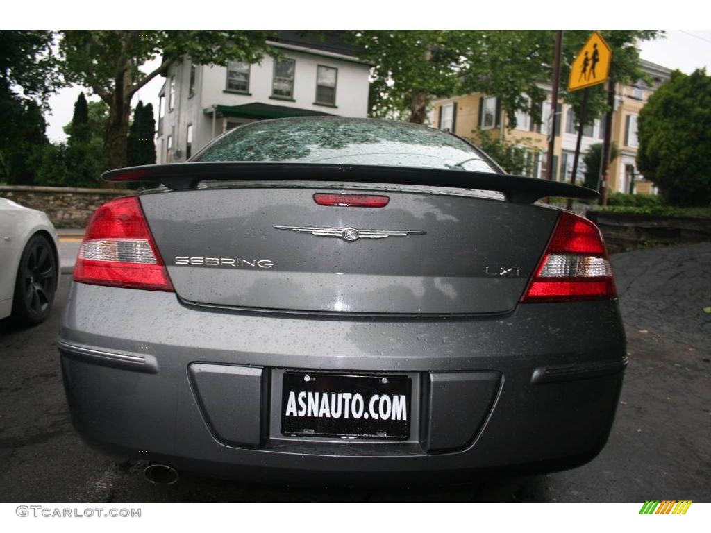 2003 Sebring LXi Coupe - Dark Titanium Metallic / Dark Slate Gray photo #4