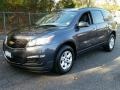 2014 Cyber Grey Metallic Chevrolet Traverse LS  photo #3