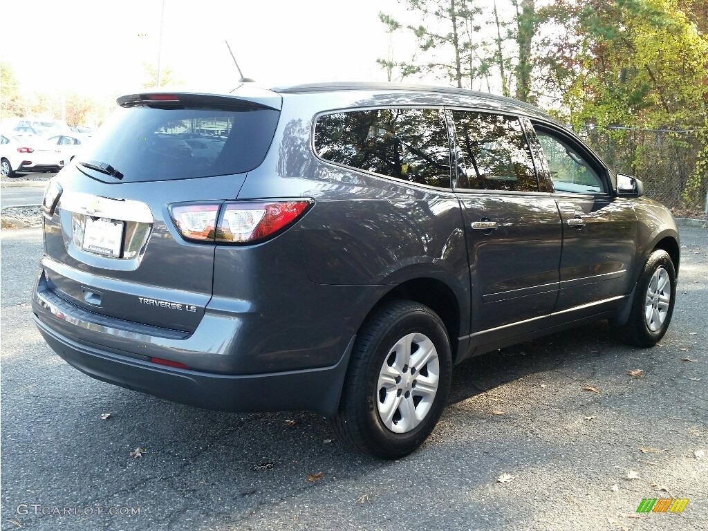 2014 Traverse LS - Cyber Grey Metallic / Dark Titanium/Light Titanium photo #7