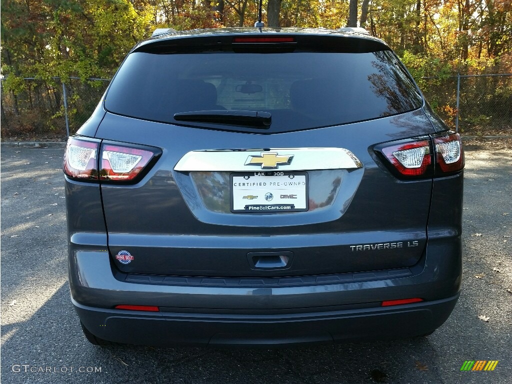 2014 Traverse LS - Cyber Grey Metallic / Dark Titanium/Light Titanium photo #8