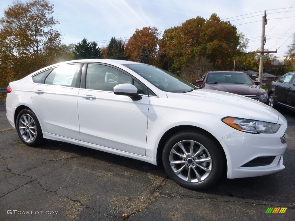 Oxford White Ford Fusion