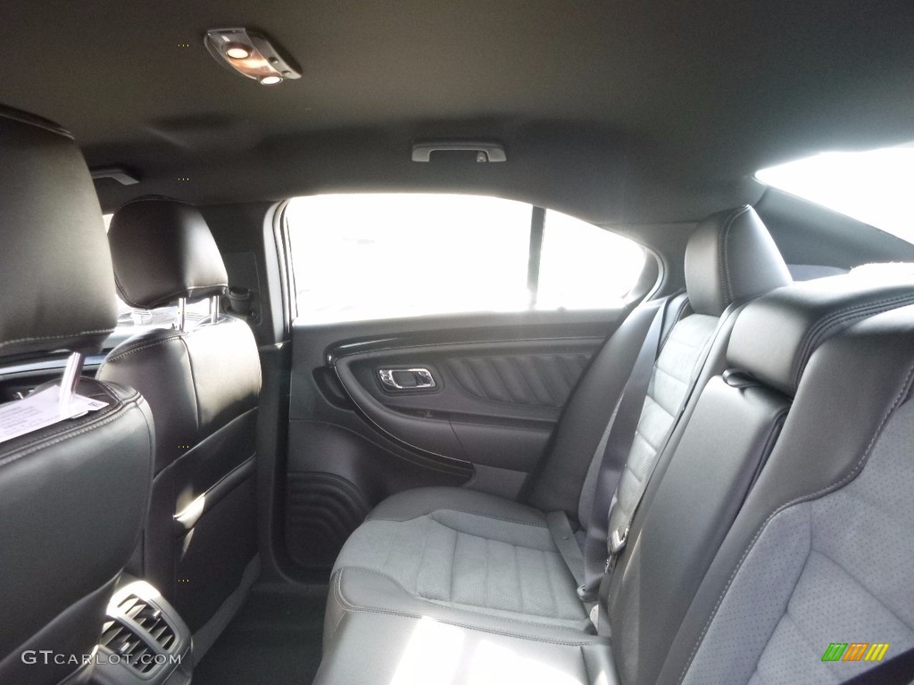 SHO Charcoal Black/Mayan Gray Miko Suede Interior 2016 Ford Taurus SHO AWD Photo #116766955
