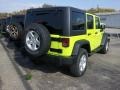 2017 Hypergreen Jeep Wrangler Unlimited Sport 4x4  photo #8