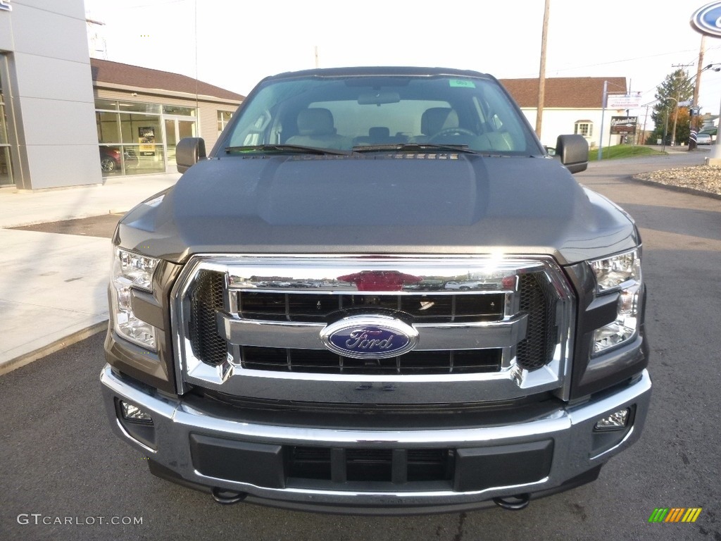 2017 F150 XLT SuperCab 4x4 - Magnetic / Earth Gray photo #2