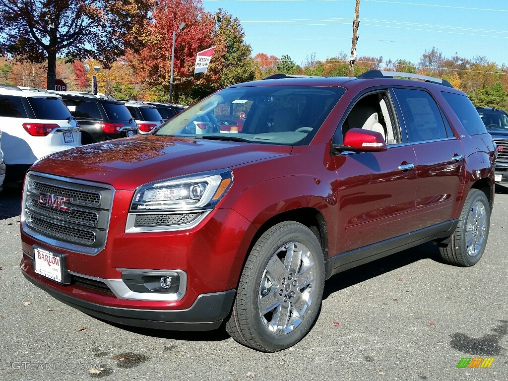 2017 Acadia Limited FWD - Crimson Red Tintcoat / Light Titanium photo #1