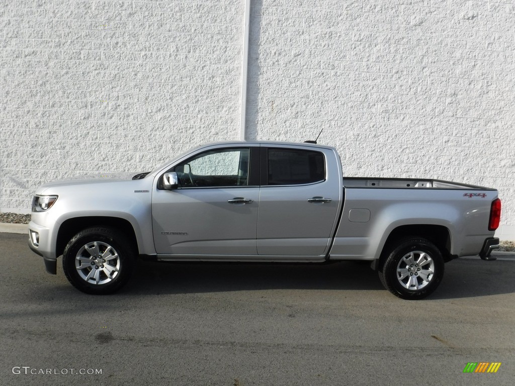 Silver Ice Metallic 2016 Chevrolet Colorado LT Crew Cab 4x4 Exterior Photo #116768650