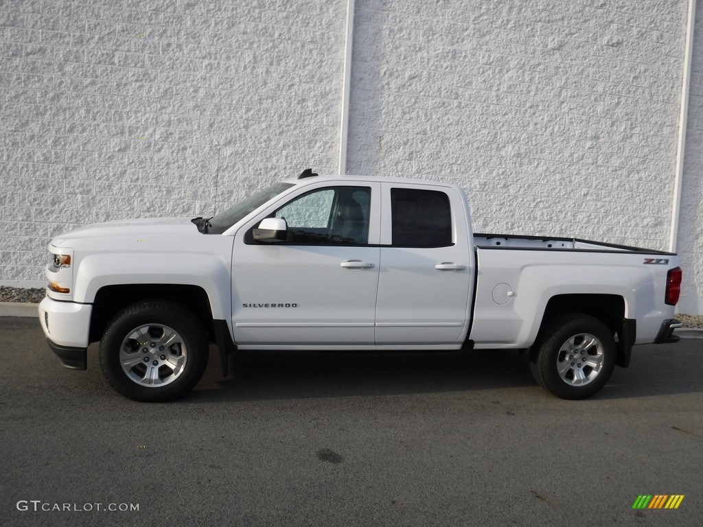 2017 Silverado 1500 LT Double Cab 4x4 - Summit White / Jet Black photo #2