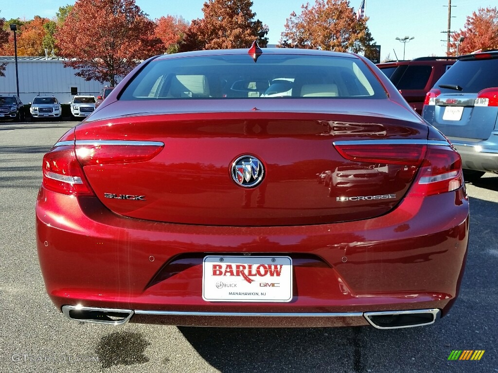 2017 LaCrosse Preferred - Crimson Red Tintcoat / Light Neutral photo #5