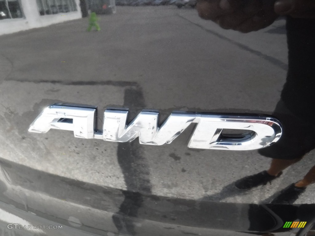 2014 CR-V EX-L AWD - Kona Coffee Metallic / Black photo #8