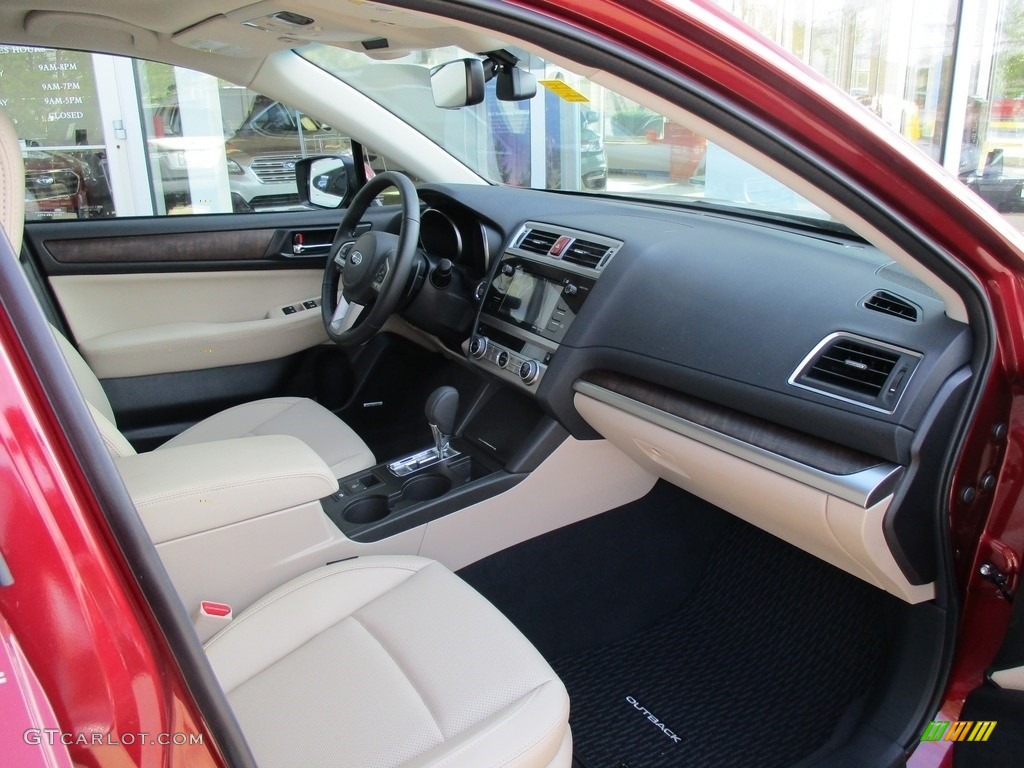 2017 Outback 2.5i Limited - Venetian Red Pearl / Warm Ivory photo #7