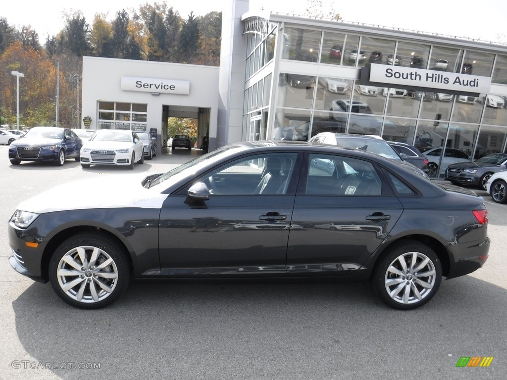2017 A4 2.0T Premium quattro - Manhattan Gray Metallic / Black photo #2