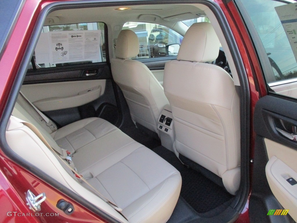 2017 Outback 2.5i Limited - Venetian Red Pearl / Warm Ivory photo #8