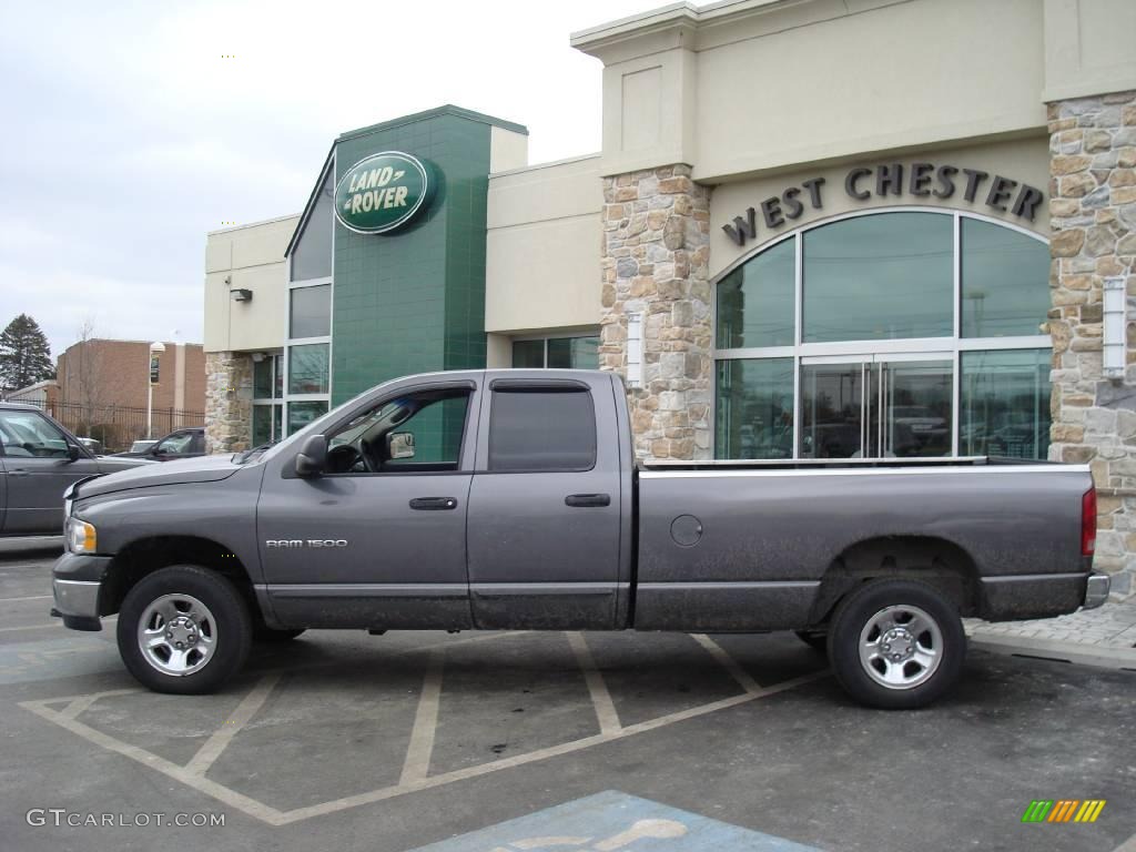 2003 Ram 1500 ST Quad Cab 4x4 - Graphite Metallic / Dark Slate Gray photo #10