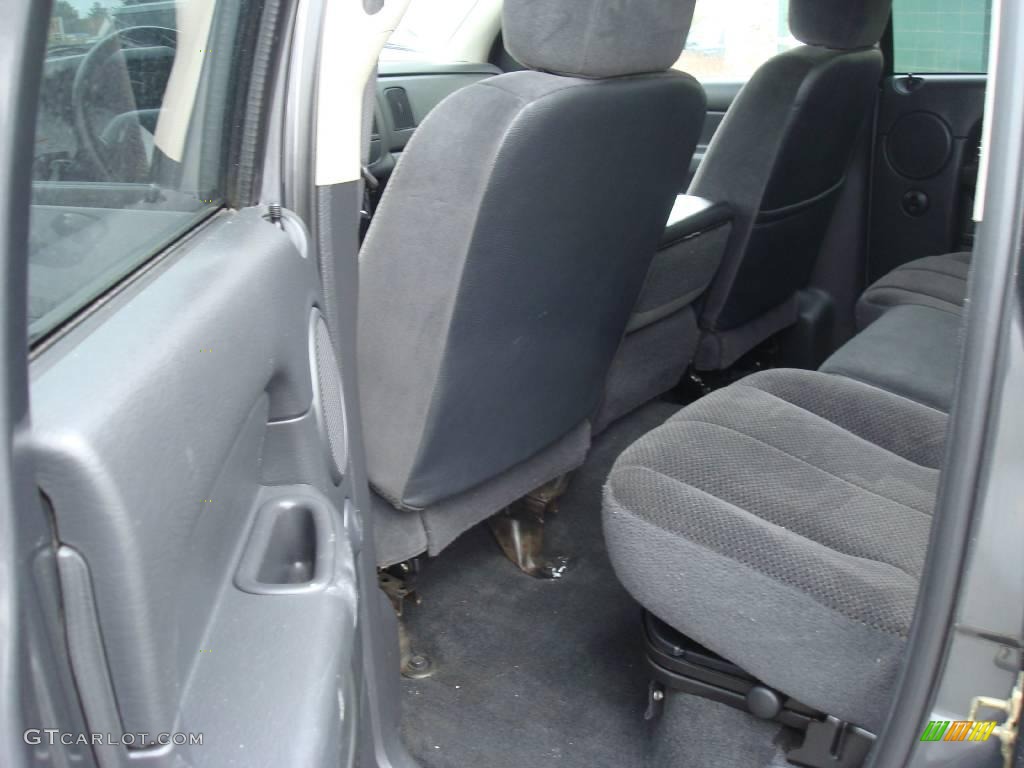 2003 Ram 1500 ST Quad Cab 4x4 - Graphite Metallic / Dark Slate Gray photo #16