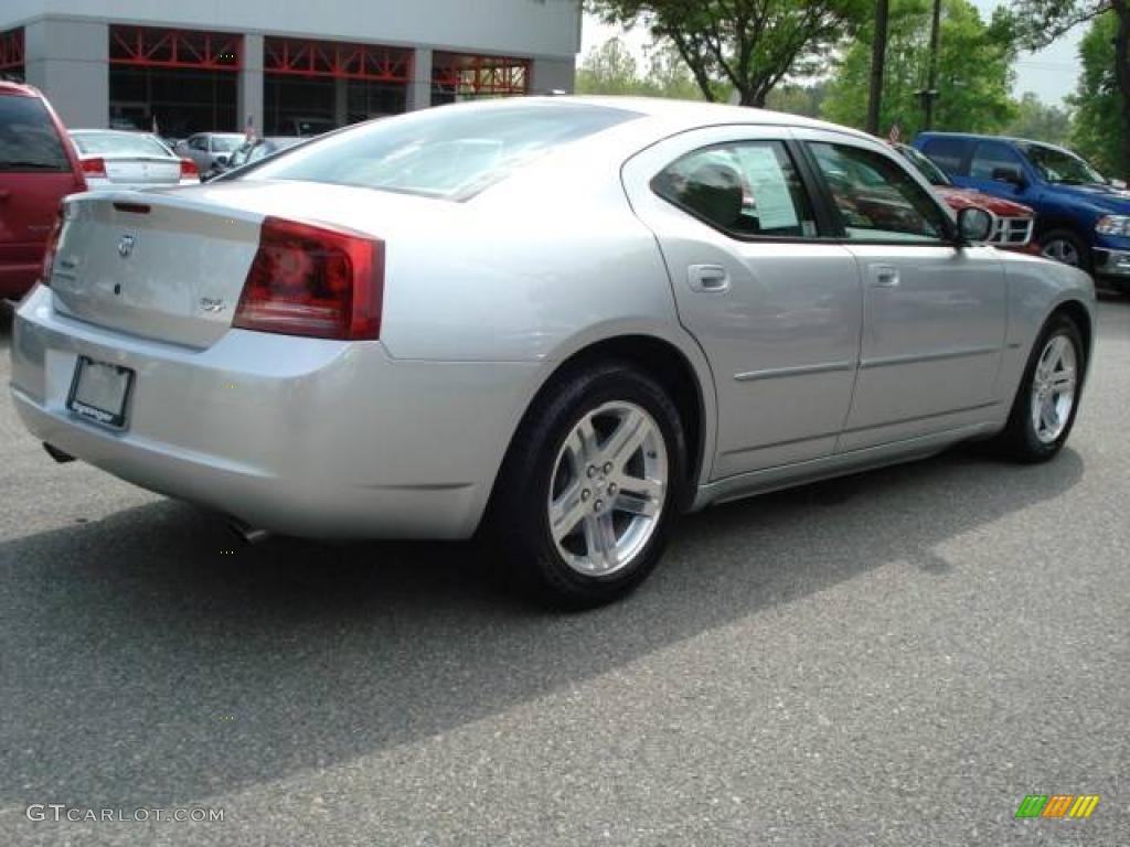 2006 Charger R/T - Bright Silver Metallic / Dark Slate Gray/Light Graystone photo #6