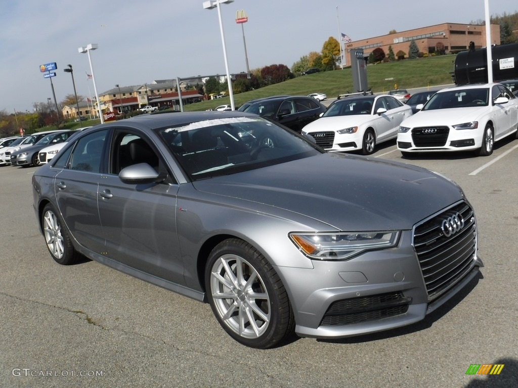 Tornado Gray Metallic 2017 Audi A6 2.0 TFSI Premium Plus quattro Exterior Photo #116771713