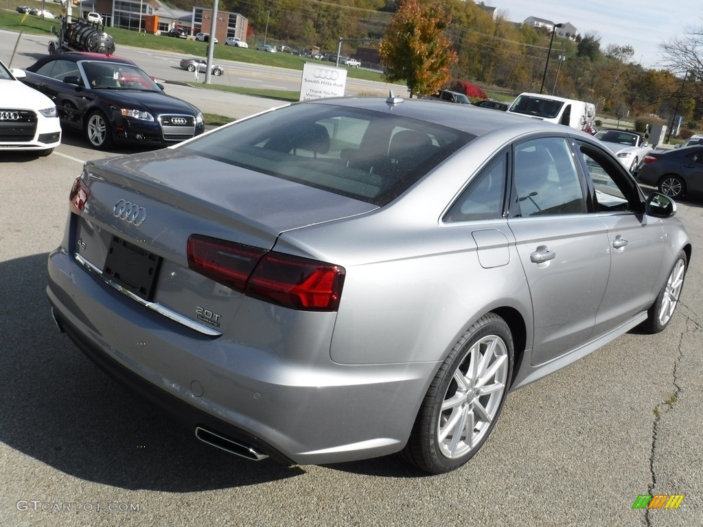 2017 A6 2.0 TFSI Premium Plus quattro - Tornado Gray Metallic / Black photo #12