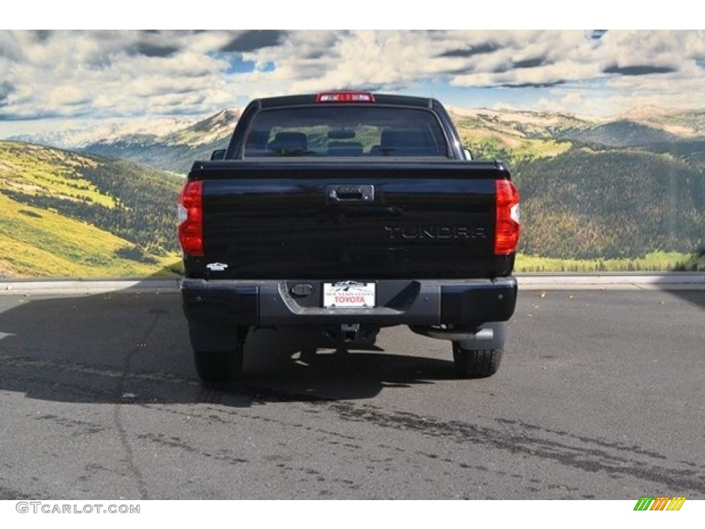 2017 Tundra SR5 CrewMax 4x4 - Midnight Black Metallic / Graphite photo #4