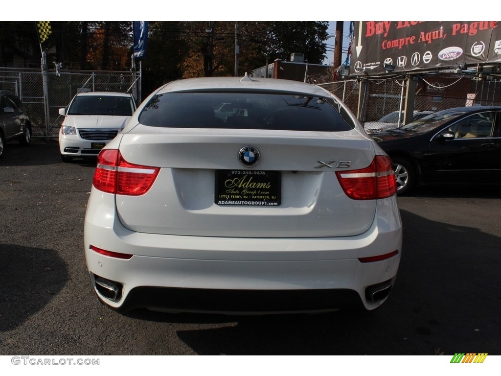 2012 X6 xDrive50i - Alpine White / Black photo #4