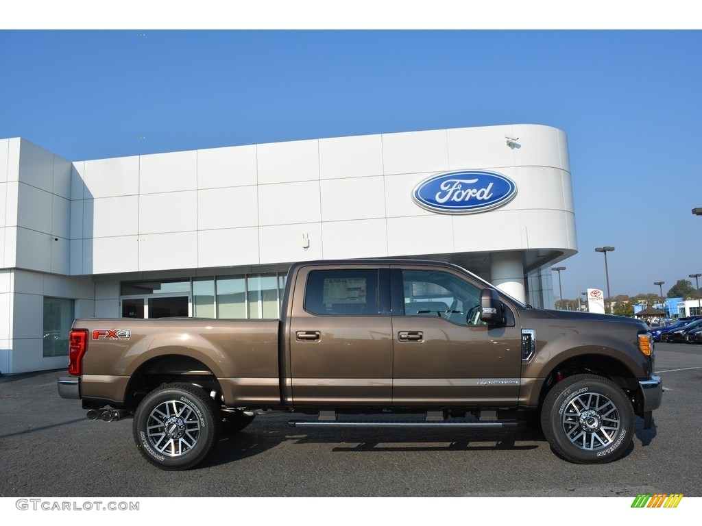 2017 F250 Super Duty Lariat Crew Cab 4x4 - Caribou / Camel photo #2