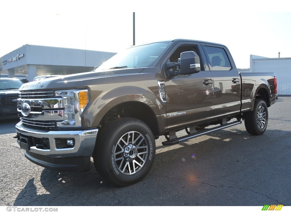 2017 F250 Super Duty Lariat Crew Cab 4x4 - Caribou / Camel photo #3