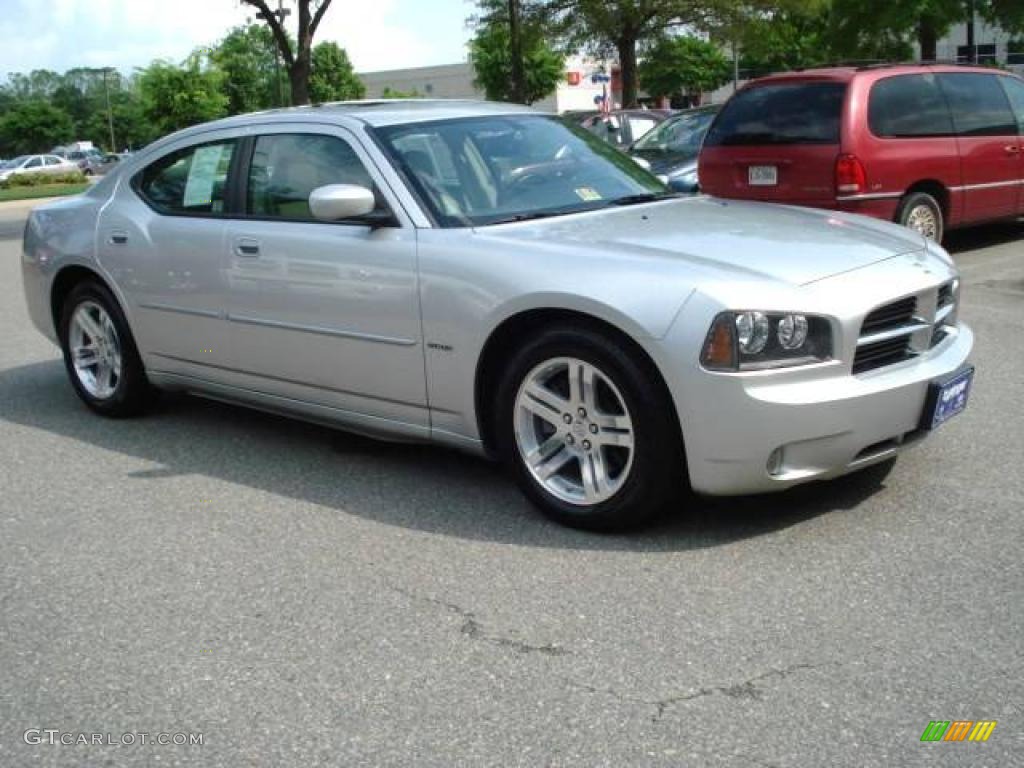 2006 Charger R/T - Bright Silver Metallic / Dark Slate Gray/Light Graystone photo #34