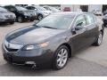 Graphite Luster Metallic 2013 Acura TL Technology