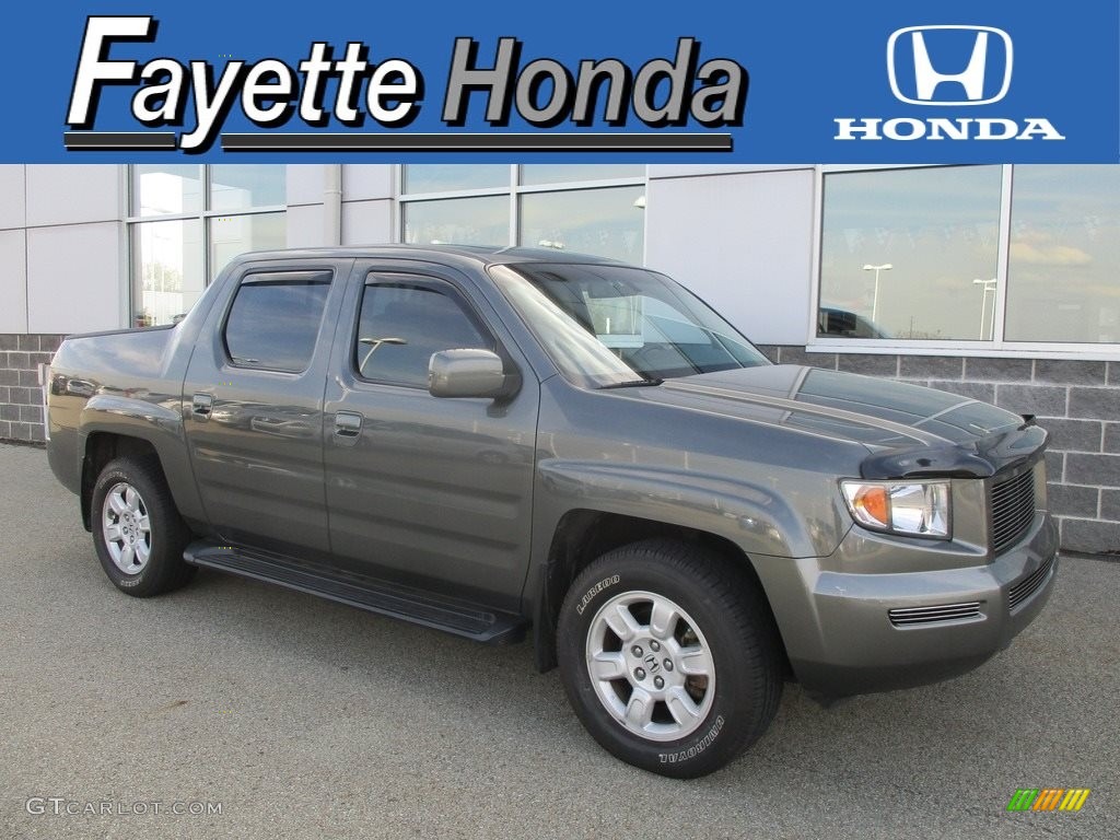 2007 Ridgeline RTL - Nimbus Grey Metallic / Gray photo #1