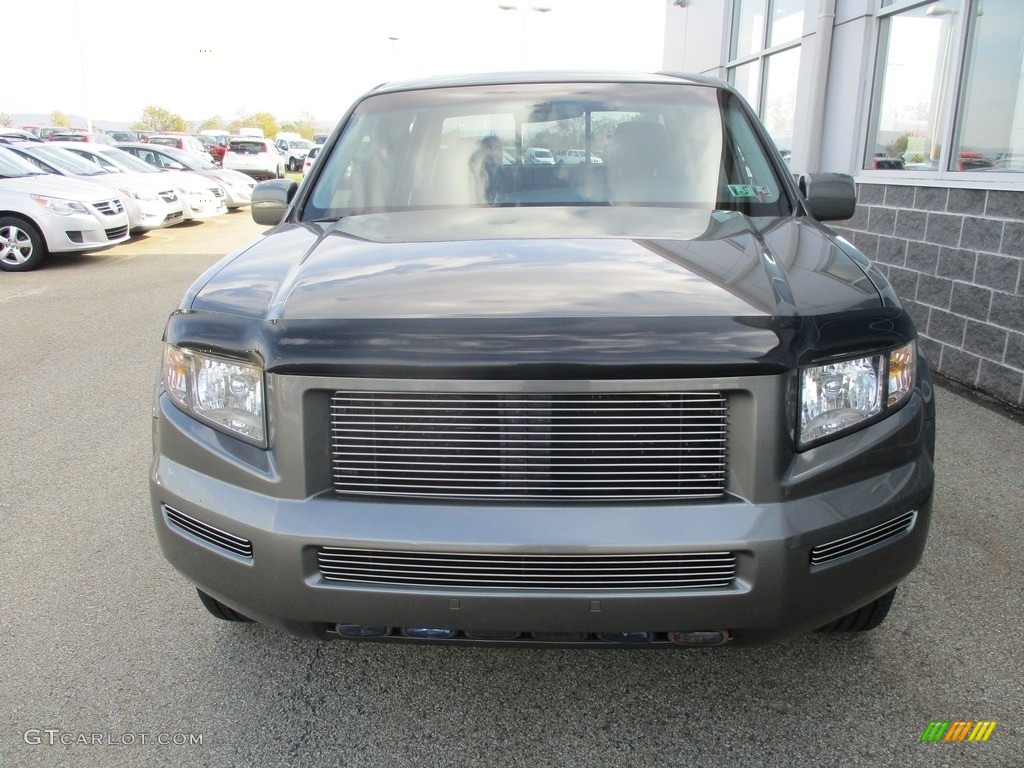 2007 Ridgeline RTL - Nimbus Grey Metallic / Gray photo #19