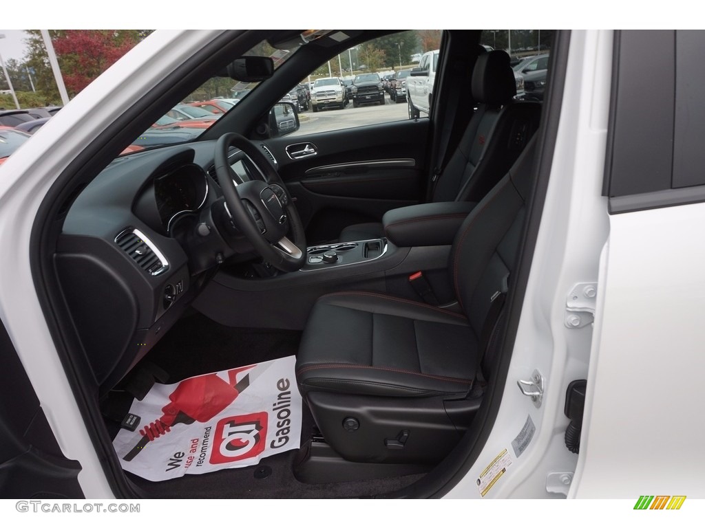 Black Interior 2017 Dodge Durango R/T Photo #116776666
